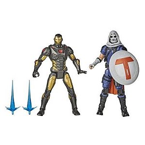 Boneco Marvel Gamerverse - Homem De Ferro Vs. Treinador - F0123 - Hasbro