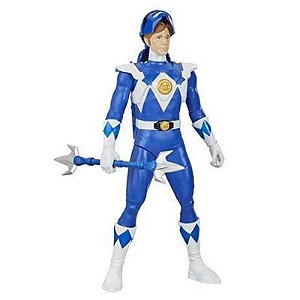 Boneco Power Rangers - Mighty Morphin - Ranger Azul  - E7791 - Hasbro