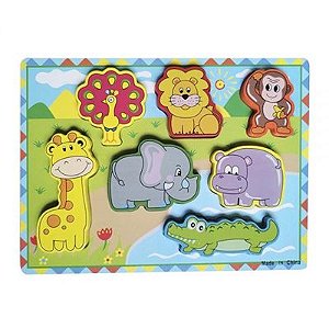 Aprenda Brincando Didático - Animais Da Selva - DMT5735 - DMTOYS