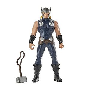 Boneco Thor com Martelo - Marvel - 25 cm - E7695 -  Hasbro