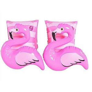 Boia Inflável de Braço Flamingo - Rosa - DMS5676 - DMTOYS