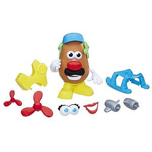 Figura 20 Cm - Mr. Potato Head - Nas Alturas - Helicóptero - E1958 - Hasbro