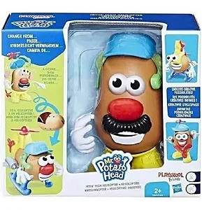 Figura 20 Cm - Mr. Potato Head - Nas Alturas - Helicóptero - E1958 - Hasbro