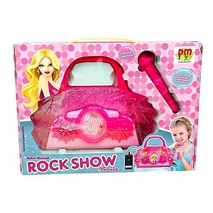 Bolsa Show de Rock Belinda Com Microfone - DMT5899 -  DMTOYS