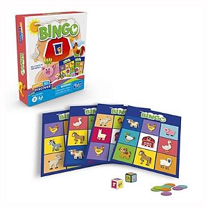 Jogo Bingo Animais da Fazenda - F1401 - Hasbro