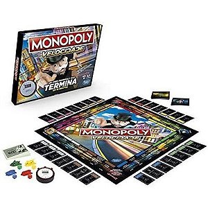 Jogo Monopoly Velocidade - E7033 - Hasbro