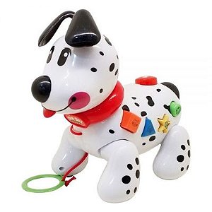 Brinquedo Puxa Baby Musical -  Cachorro - DMB5909 - DMTOYS