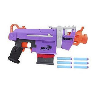 Lança Dardos Nerf Fortnite Compact SMG Lançador Motorizado Estilo Ultra Red  F4167 - Hasbro