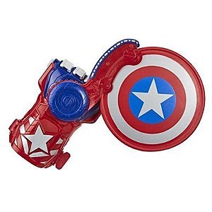 Lançador -  Nerf Power Moves Vingadores - Capitão America - E7375 - Hasbro