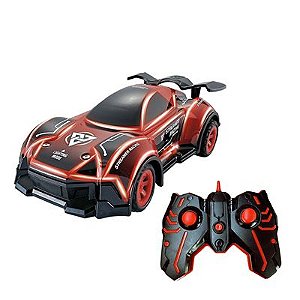 Carro controle remoto LXZ solta fumaça - Vermelho - DMT6161 - DMTOYS