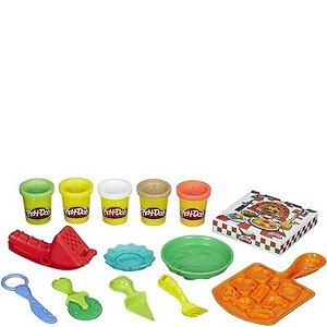 Massinha - Play-Doh Conjunto Festa da Pizza - B1856 - Hasbro