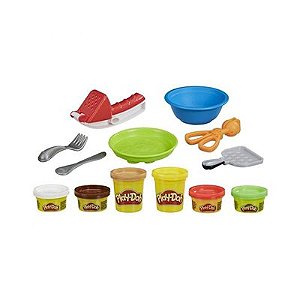 Massinha Play Doh - Kit Cozinha - Macarrão com Almondegas - E7253 - Hasbro