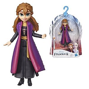 Mini Boneca Básica - 10 Cm - Frozen 2 - Anna - E5505 - Hasbro