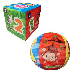 Kit bola e Dado chocalho - DMB5838 - DMTOYS