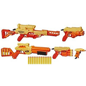 Lançador de dardos Nerf NERF ALPHA STRIKE BOA RC 6 F2985 arminha