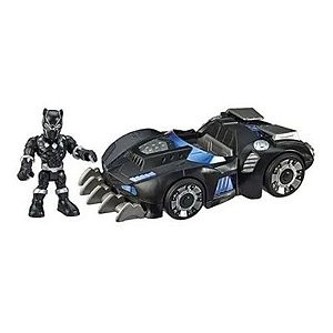 Pantera Negra e Carro Felino - Super Hero  Marvel - E6223 - Hasbro