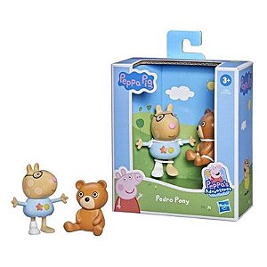 Peppa Pig e Amigos -  Boneco Pedro Pony - Miniatura - F2179 -  Hasbro
