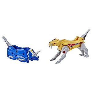 Power Rangers Megazord Triceraptor e Tigre Dente De Sabre - E7788/E9539 - Hasbro