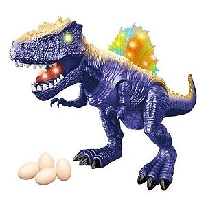 Boneco Dinossauro - Violeta   DMT5847- DMTOYS