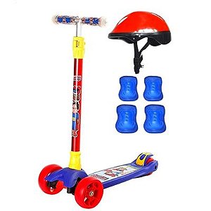 Patinete - Patrulha Da Justiça Com Acessórios - DMR5550- DMTOYS