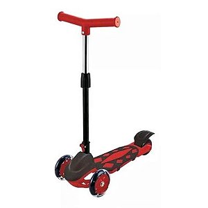 Patinete Radical - Vermelho - Dobrável -  DMR5551 -DMTOYS