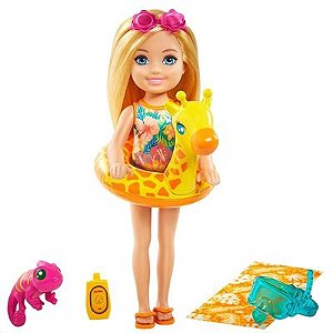 Barbie  Chelsea Animais e Acessórios - Girafa -  GRT80 - Mattel