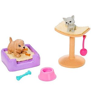 Barbie - Móveis e Acessórios - Pets de Estimação - GRG56 - Mattel