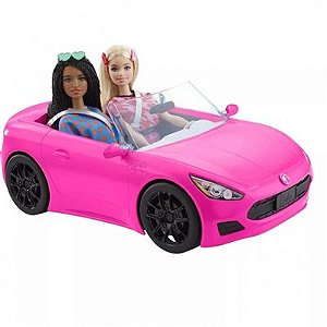 Barbie Carro Conversível 2 Lugares Rosa - HBT92 -  Mattel