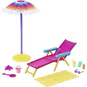 Barbie Malibu -  Dia Na Praia - Cenário - GYG16 - Mattel