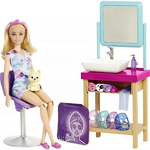 Barbie Playset - Dia de Spa - HCM82 -  Mattel