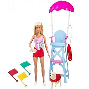 Barbie Profissões - Salva Vidas  GLM53 - Mattel
