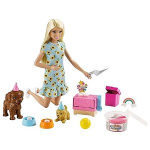 Playset Barbie Pet Shop Completo 25 Peças Mattel Grg90 - Playsets