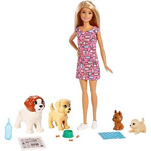 Barbie Treinadora de Cachorrinhos - FXH08 -  Mattel