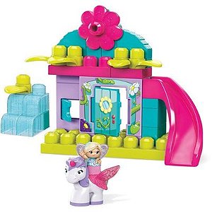 Blocos de Montar - Mega Bloks - Casinha Encantada 40 Peças - GKX80 -  Mattel