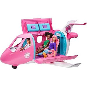 Boneca - Barbie Explorar e Descobrir Jatinho de Aventuras - GJB33 - Mattel