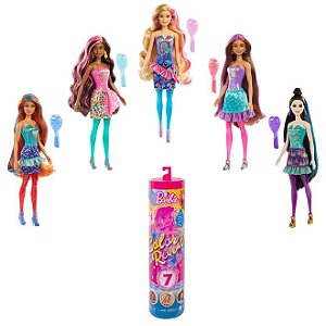 Barbie Color Reveal Boneca Série de Frutas Doces : :  Brinquedos e Jogos