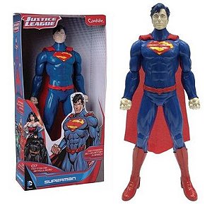 Boneco - Superman Articulado com som - 9618 - Candide