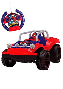 Carro Controle Web Crasher - Homem Aranha - 5842 - Candide - Real