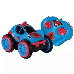 Carro Controle Remoto Homem Aranha Web Runner 7 Funções - 5848