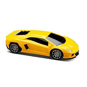 Megaformers Guardian - Carro Corrida Amarelo - Multikids - MP