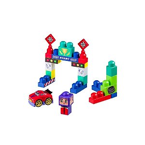 Cubic Jr - Blocos City Car 21Peças - Br1395 - Multikids