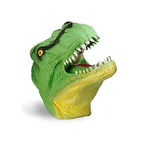 Dinossauro Dino Fantoche de Mão - Verde - BR853 - Multikids