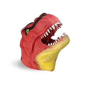 Dinossauro Dino Fantoche de Mão - Vermelho -  BR853 - Multikids