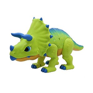 Jurassic Fun Jr - Trasher Triceraptor  Com Som - BR1469 - Multikids