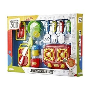 Kit Cozinha Animada com Acessórios - BR955 - Multikids