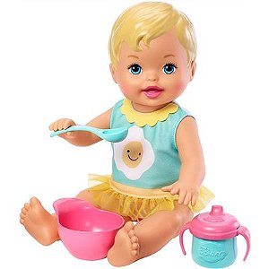 Boneca Little Mommy - Meu Primeiro Abraço - Morena - GTK60 - Mattel - Real  Brinquedos