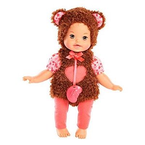 Boneca Little Mommy Fantasias Fofinhas - Urso  - BLW15 - Mattel
