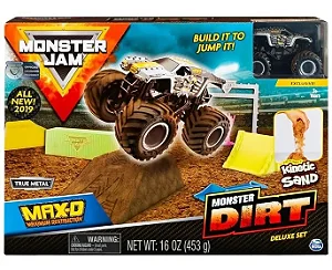 Monster Jam Truck Max- Dirt Deluxe Set  - 2024 - Sunny