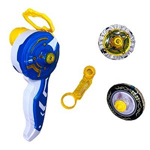 Beyblade C/ Lançador Peão Batalha Infinity Nado Pião Rápido