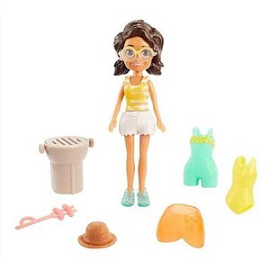 Boneca Polly Pocket Moda Praiana - GDM01/GMF77  - Mattel